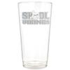 Minnesota Vikings Etched 16oz. Rally Cry Pint Glass view 1