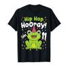 11th Birthday Boy Frog Lover 11 Year Old Funny B-Day T-Shirt view 1
