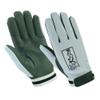 BTR BORN TO RACE Cricket Batting Gloves Full Finger Light Weight Arm/Wrist Guard Protector Baseball Gloves Unisex Design (White/Green, XL) view 1