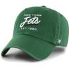 47 Women's Green New York Jets Sidney Clean Up Adjustable Hat view 1