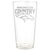 Great American Products Denver Broncos Etched 16oz. Rally Cry Pint Glass view 1