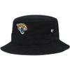 47 Men's Black Jacksonville Jaguars Primary Bucket Hat view 1