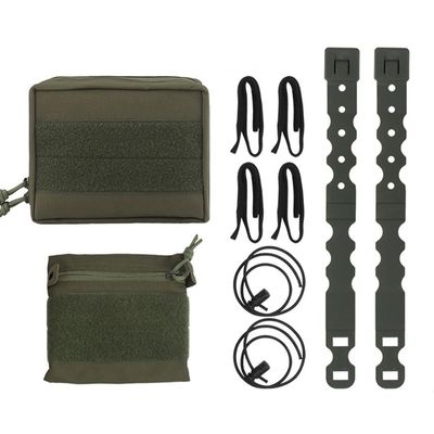 ACEXIER Molle Tactical First Aid Kit Medical Bag Outdoor Hunting Camping Survival Emergency Tool Attacker Medical Bag Military Pouch (Green)
