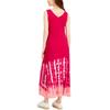 Style & Co. Women's Tie Dyed Sleeveless Maxi Dress Pink Size Large view 2