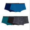 Fruit of the Loom Men's 360 Stretch Boxer Briefs (Quick Dry & Moisture Wicking), Trunks - Micro Stretch - 5 Pack Blue/Green/Black, Small view 1