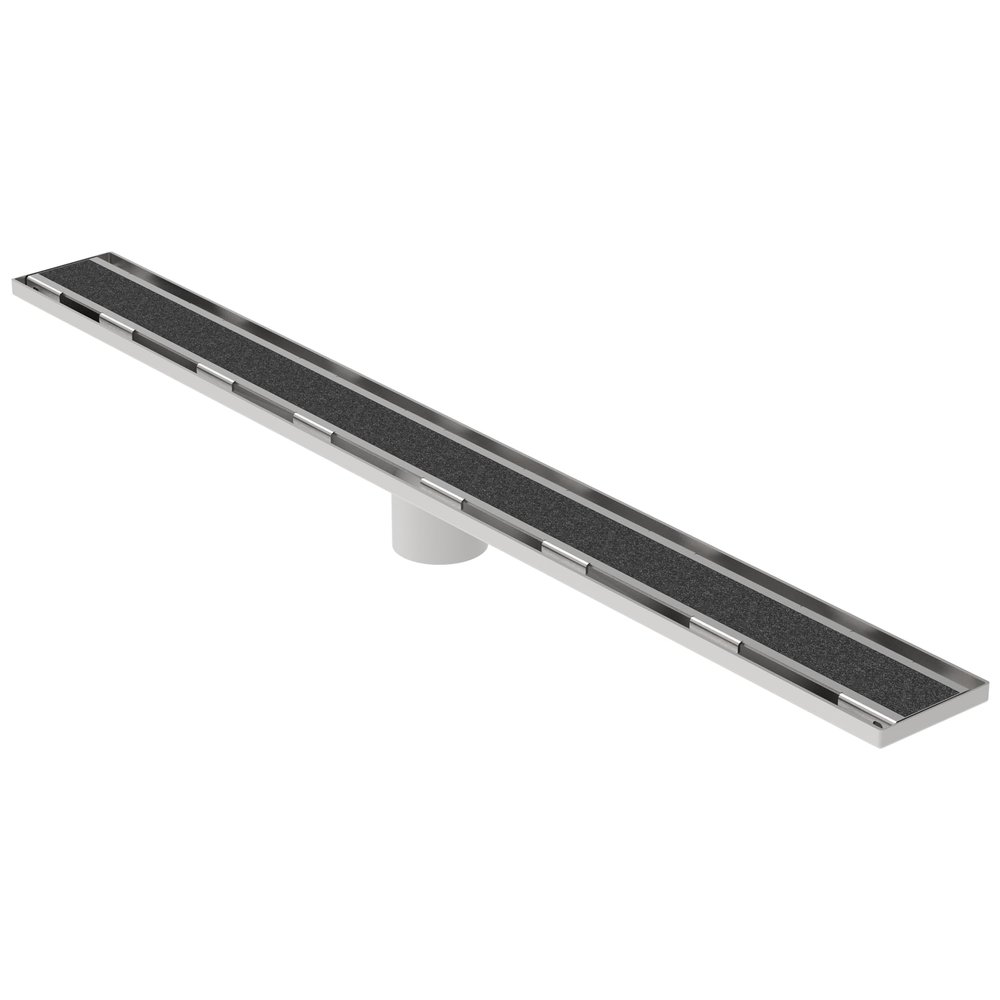 Evolux 28" Linear Tileable Drain Grate