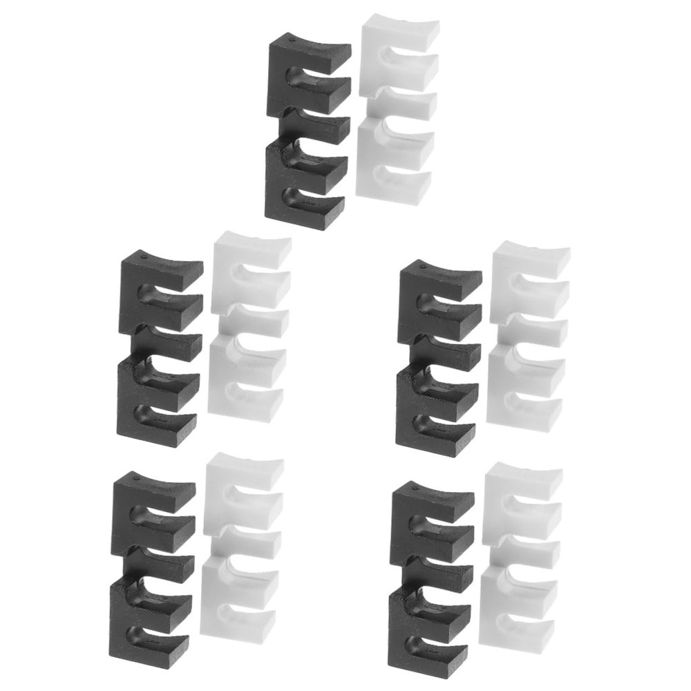 INOOMP 10pcs Racket Load Spreaders Badminton Threaded Adapter Stringing Protector Tool for Tennis Racket Stringing Load Protection