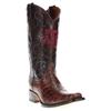 Vaccari Men's James Hand-Corded Top Texas A&M Embroidery Mocha Gator Belly Leather Narrow Square Toe Cowboy Boots - 10.5 EE view 1