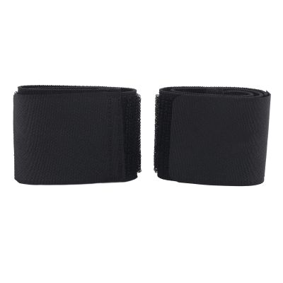 Leapiture Shin Guard Strap Soccer Shin Guard Sleeve Football Shin Guard for Body Protection, Adjustable Elastic Sports Strap for Football Match(Black)