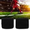 Leapiture Shin Guard Strap Soccer Shin Guard Sleeve Football Shin Guard for Body Protection, Adjustable Elastic Sports Strap for Football Match(Black) view 3