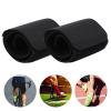 Leapiture Shin Guard Strap Soccer Shin Guard Sleeve Football Shin Guard for Body Protection, Adjustable Elastic Sports Strap for Football Match(Black) view 4