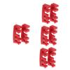 INOOMP 8pcs Tennis Racket Stringing Machine Accessories Load Spreader Adaptor for Racket Stringing Protection view 1