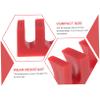 INOOMP 8pcs Tennis Racket Stringing Machine Accessories Load Spreader Adaptor for Racket Stringing Protection view 3