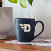 Rico Industries NCAA Dayton Flyers Primary 16 oz Team Color Laser Engraved Speckled Ceramic Coffee Mug view 2