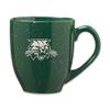 Rico Industries NCAA Ohio Bobcats Primary 16 oz Team Color Laser Engraved Speckled Ceramic Coffee Mug view 1