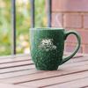 Rico Industries NCAA Ohio Bobcats Primary 16 oz Team Color Laser Engraved Speckled Ceramic Coffee Mug view 3
