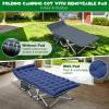 Barbella Folding Camping Cot, Folding Cot Camping Cots for Adults, Portable Sleeping Cot with Mattress Foldable Outdoor Bed Camp Cots Guest Bed with Carry Bag for Home, Office & Outdoor Use view 4