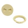 TH Marine Boat Deck Plate 238071 | Low Profile Twist Out 4 Inch view 1