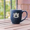Rico Industries NCAA Auburn Tigers Primary 16 oz Team Color Laser Engraved Speckled Ceramic Coffee Mug view 3
