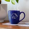 Rico Industries NCAA Boise State Broncos Primary 16 oz Team Color Laser Engraved Speckled Ceramic Coffee Mug view 2
