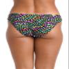 Hobie Women's Tab Side Hipster Swimsuit Bottom, Black//in A Daisy, Large view 2