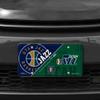 Rico Industries NCAA Florida Gulf Coast Eagles - FGCU Primary Metal Auto Tag 6" x 12" - Great for Truck/Car/SUV view 2