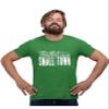 XX-Large Kelly Green Mens USA American Flag Try That in A Small Town T-Shirt view 2