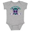 Anaheim Team Mask Kid's Bodysuit for Hockey Fans (Sport Grey, 24M) view 1
