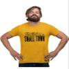 5X-Large Gold Mens USA American Flag Try That in A Small Town T-Shirt view 2