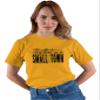 5X-Large Gold Mens USA American Flag Try That in A Small Town T-Shirt view 3