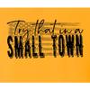 5X-Large Gold Mens USA American Flag Try That in A Small Town T-Shirt view 4