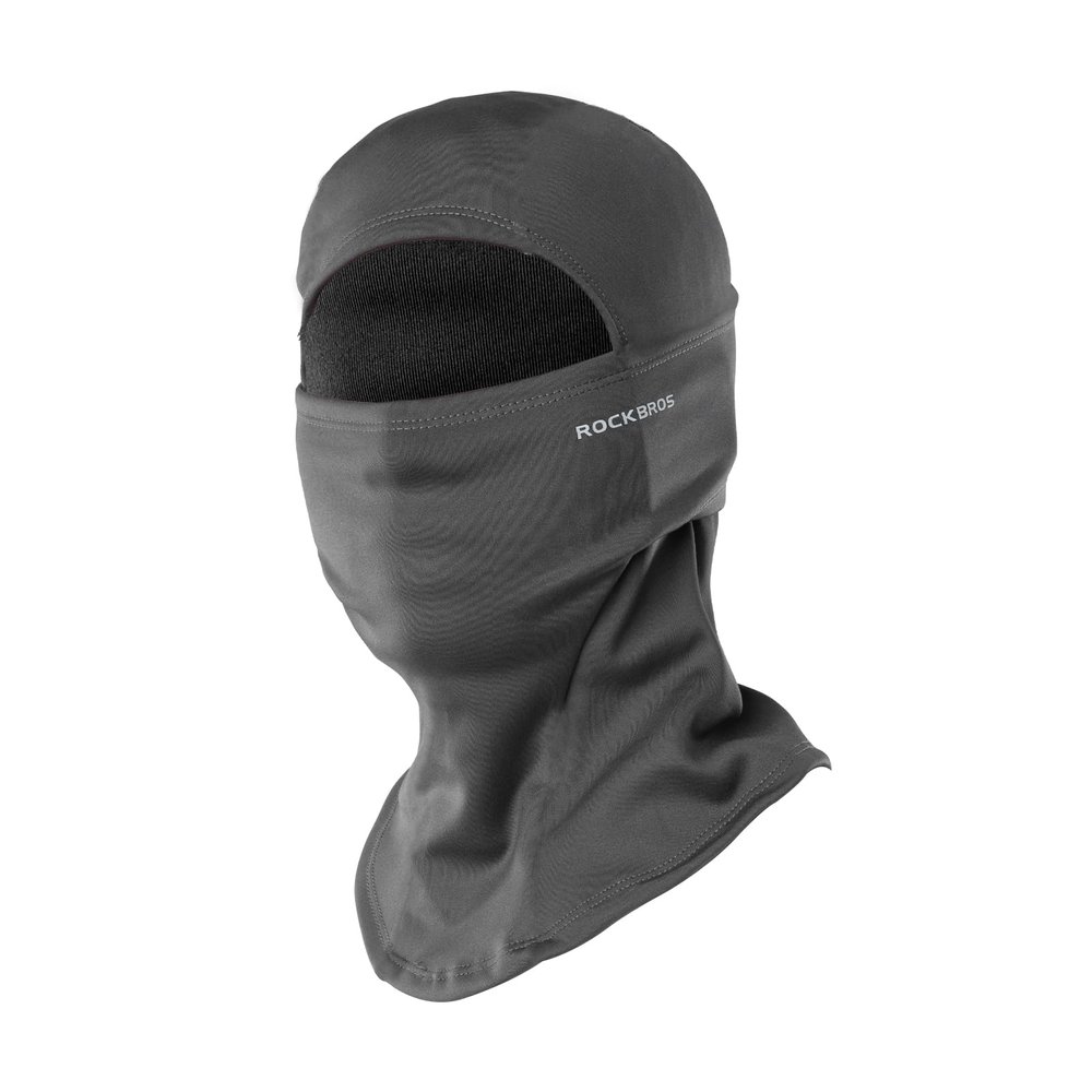 ROCKBROS Ski Mask Balaclava for Men Cold Weather Scarf Windproof Thermal Winter Neck Warmer Hood for Cycling Hiking Grey