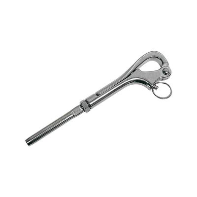 SS316 4" Marine Sailing Boat Quick Release Pelican Hook Shackle for 3/16" Cable