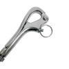 DBMIMPORTERS Stainless Steel 6" Pelican Hook Shackle for 1/4" Cable Wire Sailing Boat Yacht view 4