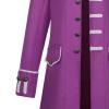 Cdiecer Steampunk Costume Steampunk Jacket Gothic Victorian Frock Coat Victorian Jacket Men Medieval Men'S Fashion Retro Jacket Steampunk Jacket Halloween Uniform Victorian Jacket Pirate Coat view 2