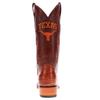 Vaccari Men's James Hand-Corded Top UT Longhorns Embroidery Cognac Gator Belly Leather Narrow Square Toe Cowboy Boots - 11 EE view 4