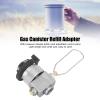 Alomejor Gas Saver, Portable Gas Refill Adapter with Pressure Release Button for Camping, Hiking, Fishing view 2