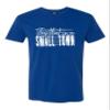 3X-Large Royal Mens USA American Flag Try That in A Small Town Deluxe Soft T-Shirt view 1