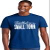 3X-Large Royal Mens USA American Flag Try That in A Small Town Deluxe Soft T-Shirt view 2