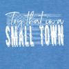 3X-Large Royal Mens USA American Flag Try That in A Small Town Deluxe Soft T-Shirt view 3