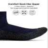 ALEADER Men's Cross Trainer Deadlift Shoes Barefoot & Minimalist Shoe Water Footwear Non-Slip Weightlifting Squat Shoes Black Red Size 9 view 3