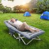 Barbella Folding Camping Cot, Folding Cot Camping Cots for Adults, Portable Sleeping Cot with Mattress Foldable Outdoor Bed Camp Cots Guest Bed with Carry Bag for Home, Office & Outdoor Use view 2
