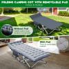 Barbella Folding Camping Cot, Folding Cot Camping Cots for Adults, Portable Sleeping Cot with Mattress Foldable Outdoor Bed Camp Cots Guest Bed with Carry Bag for Home, Office & Outdoor Use view 4