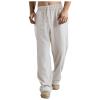 RTRDE Men's Joggers with Pockets, Gray Jogger Sweatpants - Lightweight, Breathable, Big & Tall, Baggy Pockets (XL, Beige) view 1