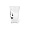 Novelty That's Not A Horse Checkmate Table Sports Enthusiast Hilarious Critical Thinking Board Competitions Fan Pint Glass, 16oz 16oz view 3
