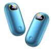 Electric Hand Warmers Rechargeable Power Bank with LED Display, 17Hrs Warmth, 4 Levels Dual-Side Fast Heating Portable Pocket Heater 2 Pack for Hunting, Camping, Golf, Outdoor, Gifts for Women/Men view 1