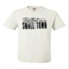 5X-Large White Mens USA American Flag Try That in A Small Town T-Shirt view 1