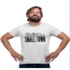 5X-Large White Mens USA American Flag Try That in A Small Town T-Shirt view 2
