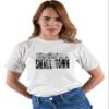 5X-Large White Mens USA American Flag Try That in A Small Town T-Shirt view 3