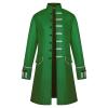 Halloween Costumes For Men Cosplay Gothic Victorian Jacket Medieval Tailcoat Jacket Vintage Steampunk Long Halloween Costume view 1